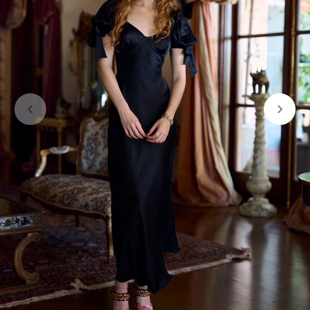 Selkie -The Raven Poet Slip Dress